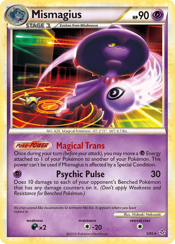 Mismagius – Rare Holo – HS—Unleashed