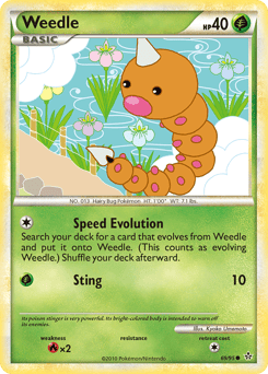 Weedle – Common – HS—Unleashed