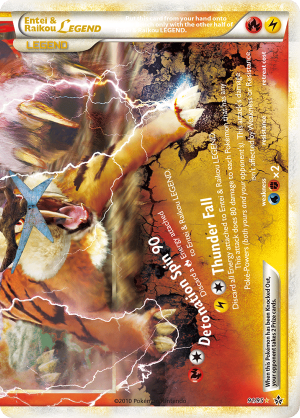 Entei & Raikou LEGEND – LEGEND – HS—Unleashed