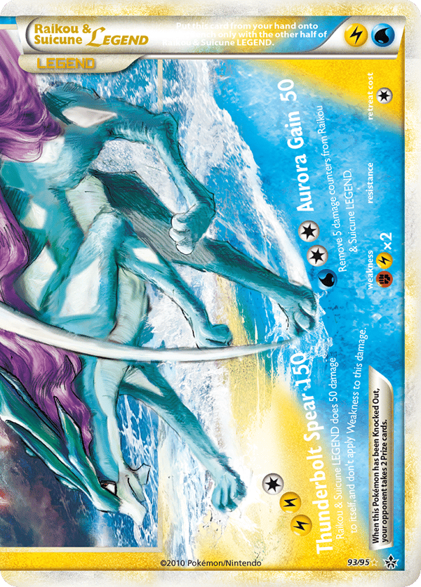 Raikou & Suicune LEGEND – HS—Unleashed