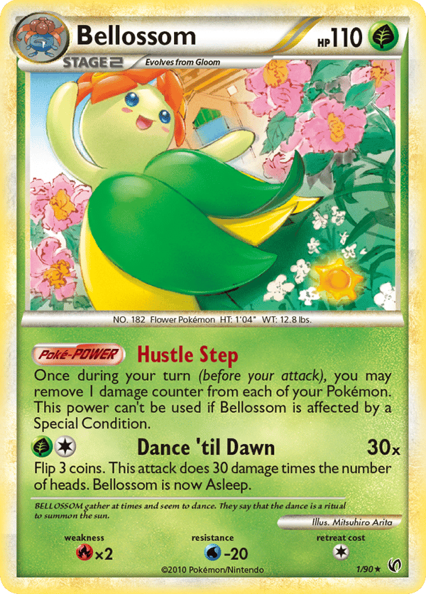 Bellossom – Rare Holo – HS—Undaunted