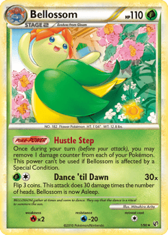 Bellossom – Rare Holo – HS—Undaunted