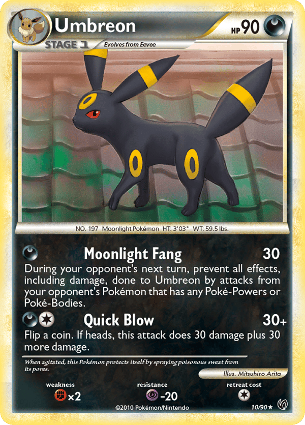 Umbreon – Rare Holo – HS—Undaunted