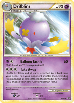 Drifblim – Rare – HS—Undaunted