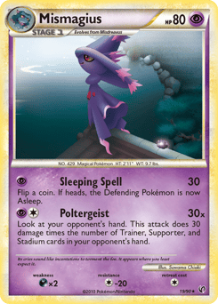 Mismagius – Rare – HS—Undaunted