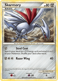 Skarmory – Rare – HS—Undaunted