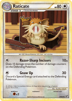 Raticate – Uncommon – HS—Undaunted
