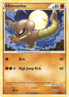 Hitmonlee – Common – HS—Undaunted