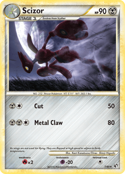 Scizor – Rare Holo – HS—Undaunted