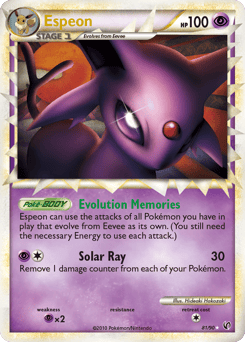 Espeon – Rare Prime – HS—Undaunted