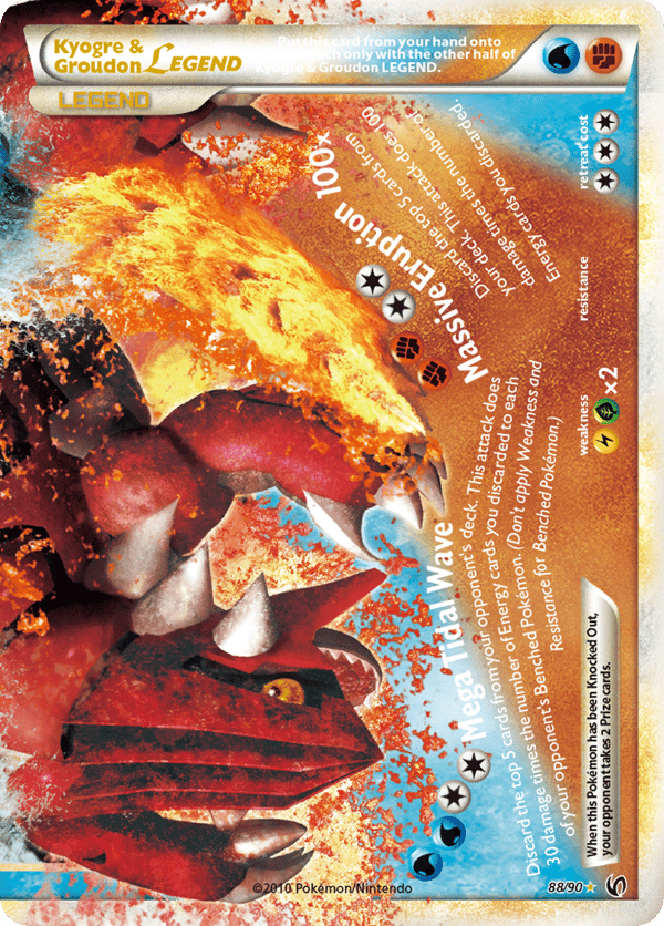 Kyogre & Groudon LEGEND – LEGEND – HS—Undaunted
