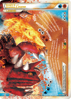 Kyogre & Groudon LEGEND – LEGEND – HS—Undaunted