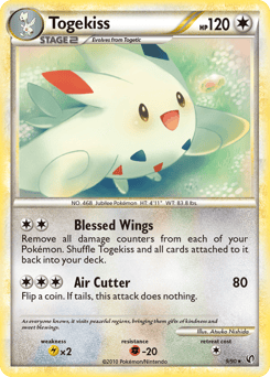 Togekiss – Rare Holo – HS—Undaunted