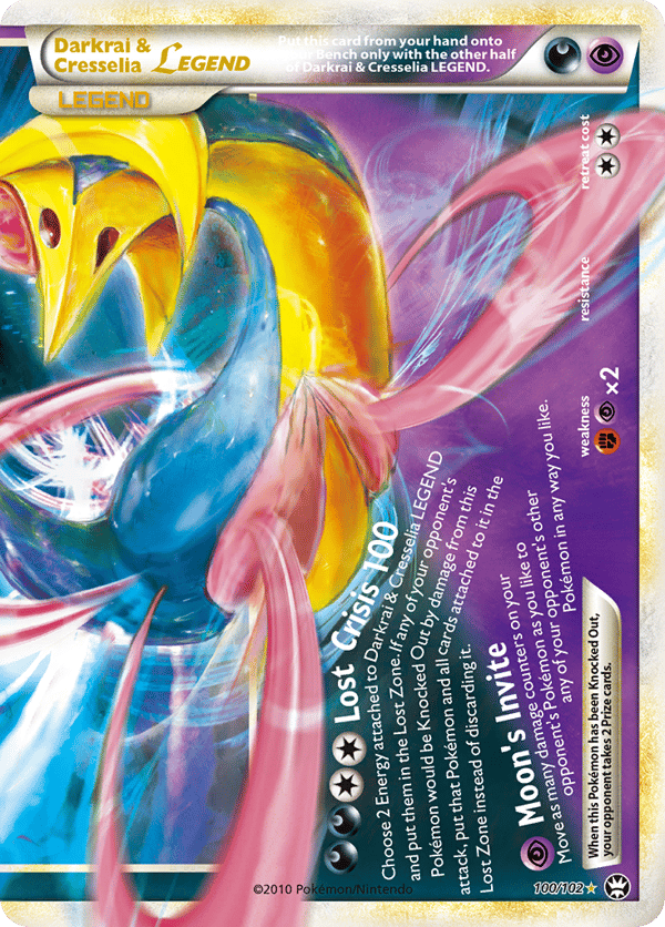 Darkrai & Cresselia LEGEND – HS—Triumphant