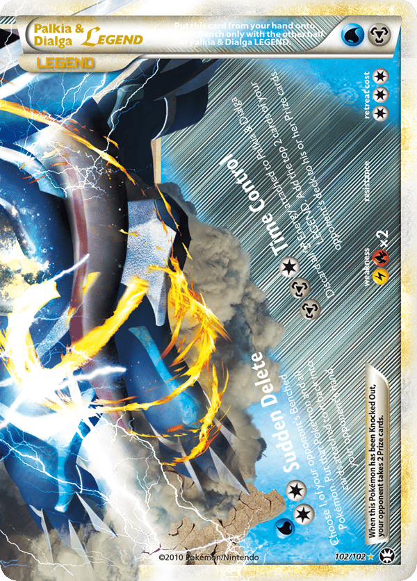 Palkia & Dialga LEGEND – HS—Triumphant