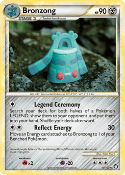 Bronzong – Rare – HS—Triumphant