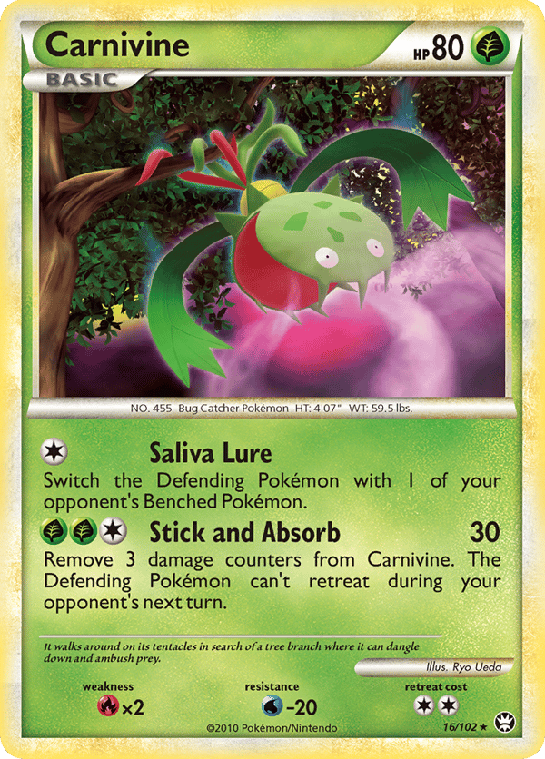 Carnivine – Rare – HS—Triumphant
