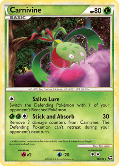 Carnivine – Rare – HS—Triumphant