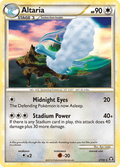 Altaria – Rare Holo – HS—Triumphant