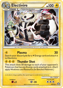 Electivire – Rare – HS—Triumphant