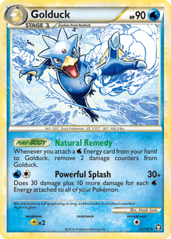 Golduck – Rare – HS—Triumphant