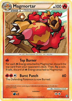 Magmortar – Rare – HS—Triumphant