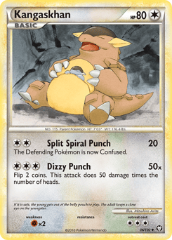 Kangaskhan – Uncommon – HS—Triumphant