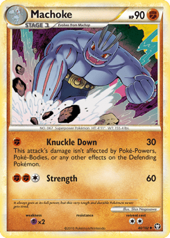 Machoke – Uncommon – HS—Triumphant