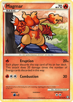 Magmar – Uncommon – HS—Triumphant