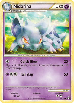 Nidorina – Uncommon – HS—Triumphant