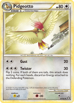 Pidgeotto – Uncommon – HS—Triumphant