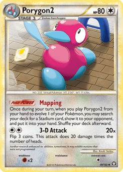 Porygon2 – Uncommon – HS—Triumphant