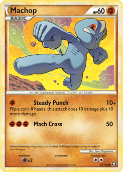 Machop – Common – HS—Triumphant