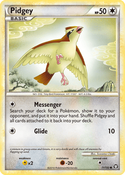 Pidgey – Common – HS—Triumphant