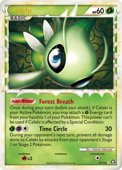 Celebi – Rare Prime – HS—Triumphant