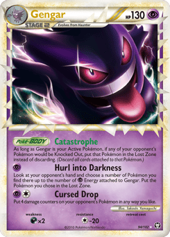 Gengar – Rare Prime – HS—Triumphant