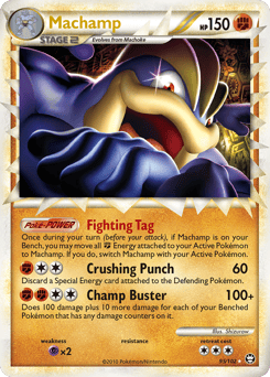 Machamp – Rare Prime – HS—Triumphant
