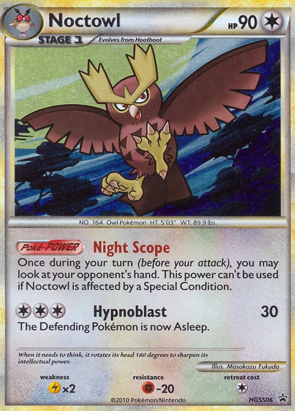 Noctowl – HGSS Black Star Promos