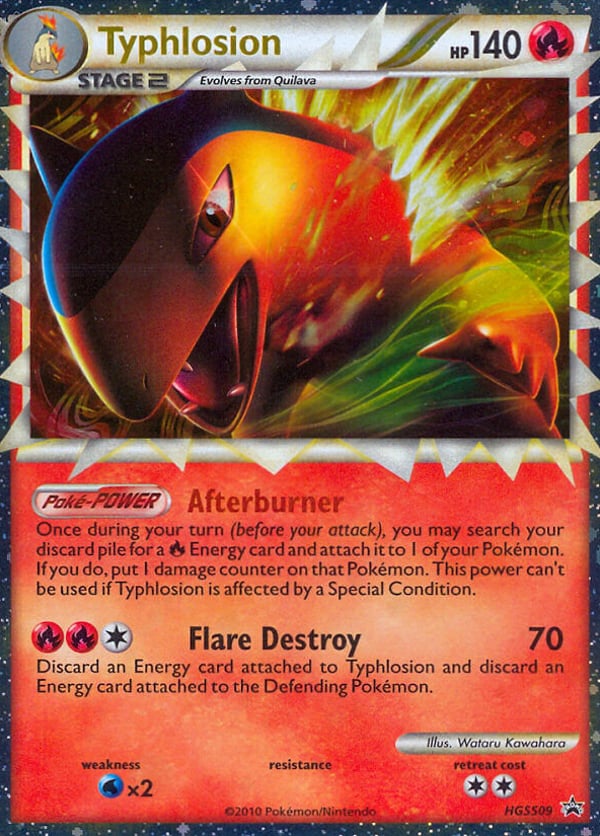 Typhlosion – Promo – HGSS Black Star Promos