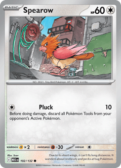 Spearow – Common – Mega Evolution