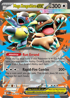 Mega Kangaskhan ex – Double Rare – Mega Evolution