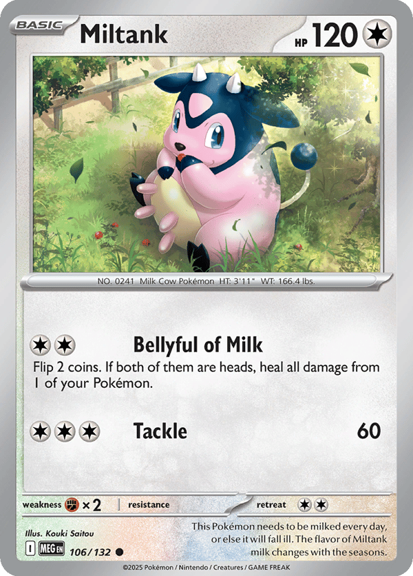 Miltank – Common – Mega Evolution