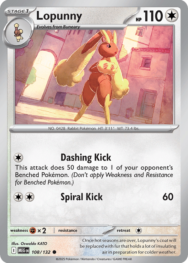 Lopunny – Common – Mega Evolution
