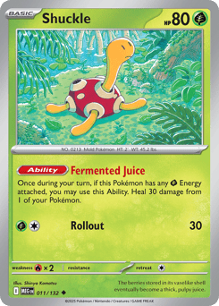 Shuckle – Uncommon – Mega Evolution