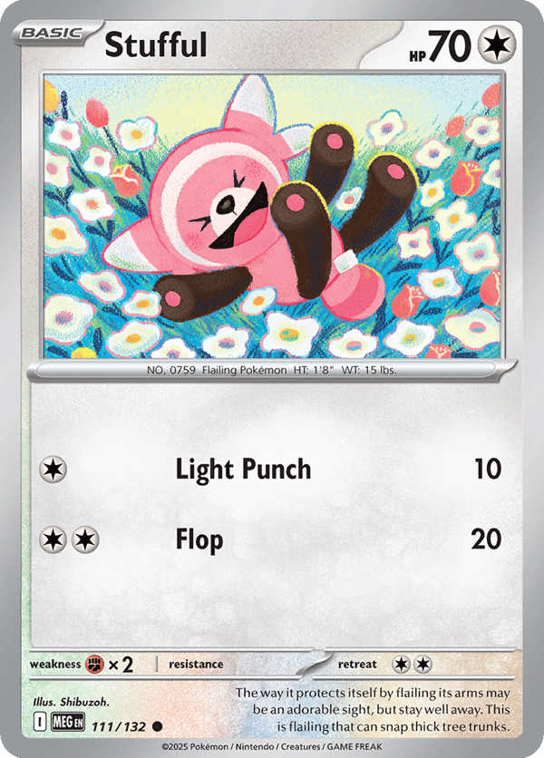 Stufful – Common – Mega Evolution
