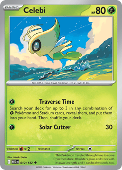 Celebi – Uncommon – Mega Evolution