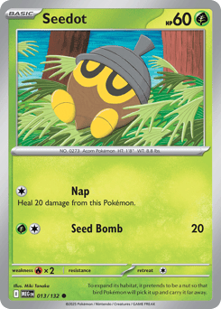 Seedot – Common – Mega Evolution