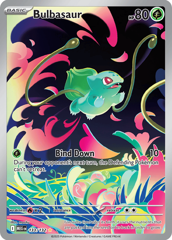 Bulbasaur – Illustration Rare – Mega Evolution