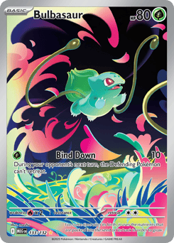 Bulbasaur – Illustration Rare – Mega Evolution
