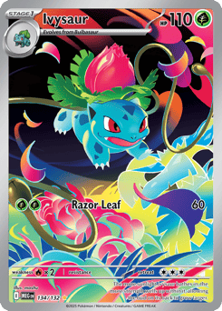 Ivysaur – Illustration Rare – Mega Evolution